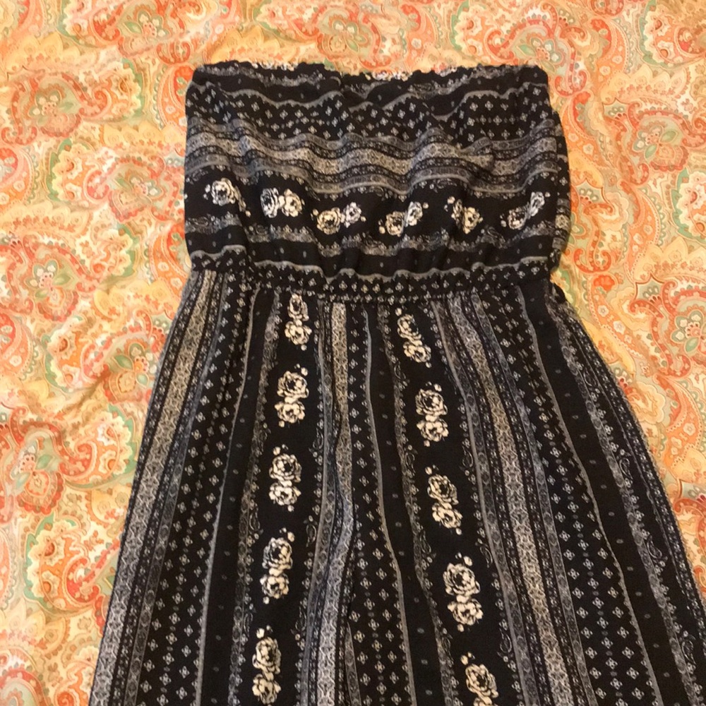 Floral maxi romper!